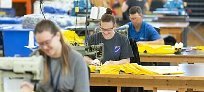 CAL1 PPE Manufacturing Laundry Testing L3 Radioactive Laundry 003