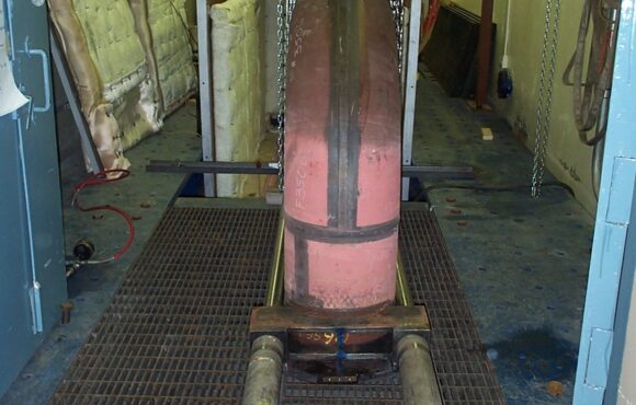 Large scale accelerated ageing test on piping component