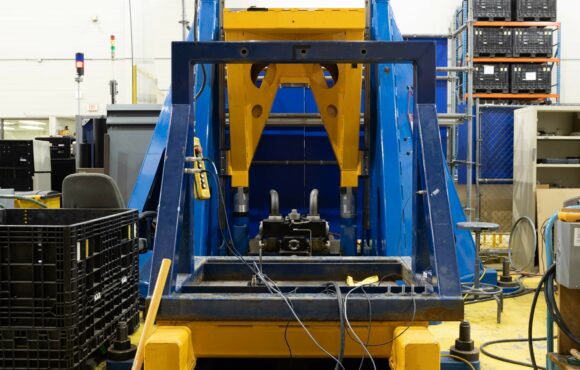 Photograph of random input motion table