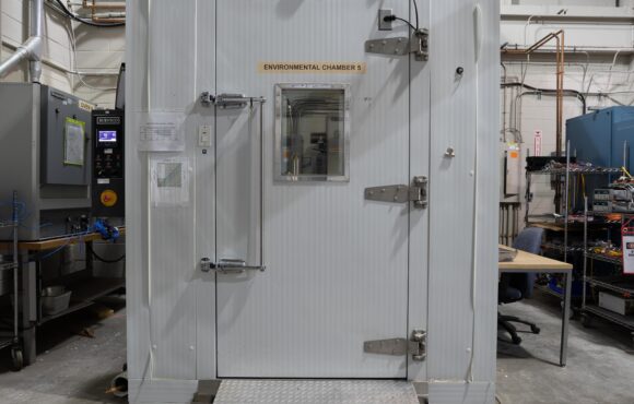 Photograph of large size environmental chamber
