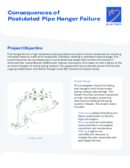 Thumbnail for: Consequences of a Postulated Pipe Hanger Failure - Case Study