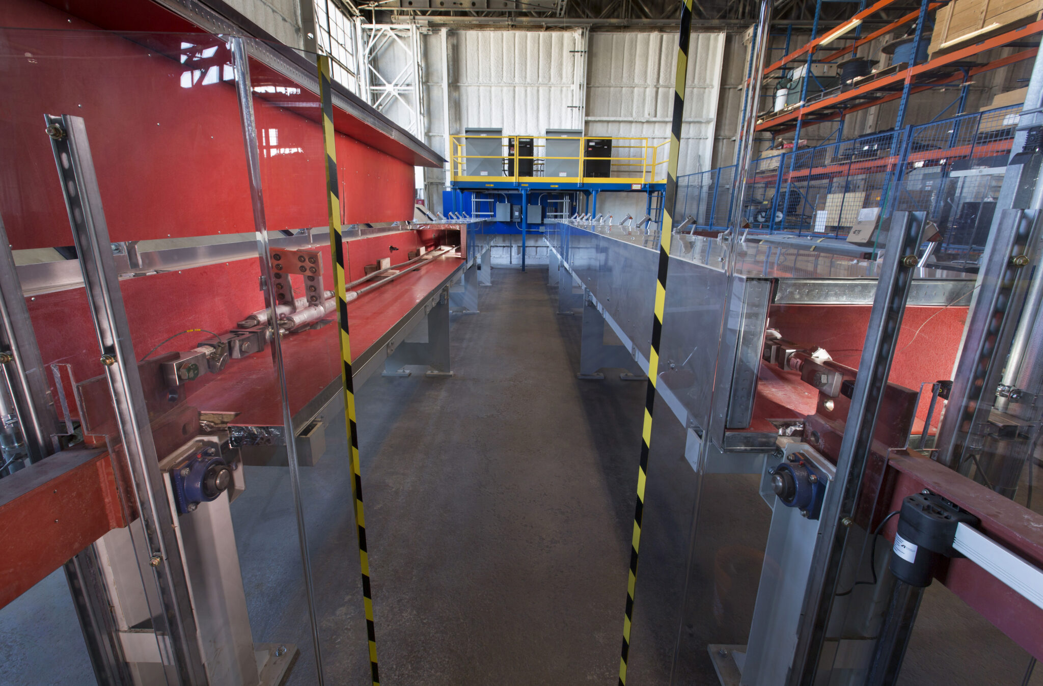 Interior of Kinectrics' mechanical testing lab