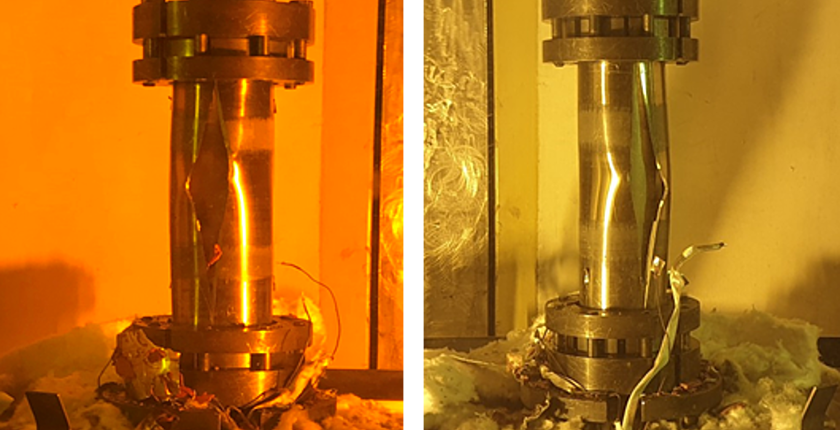 CAL3 SE Materials Nuclear Component Testing L3 Irradiated Material Characterization Testing 005 Pressure Tube Burst Test Facility